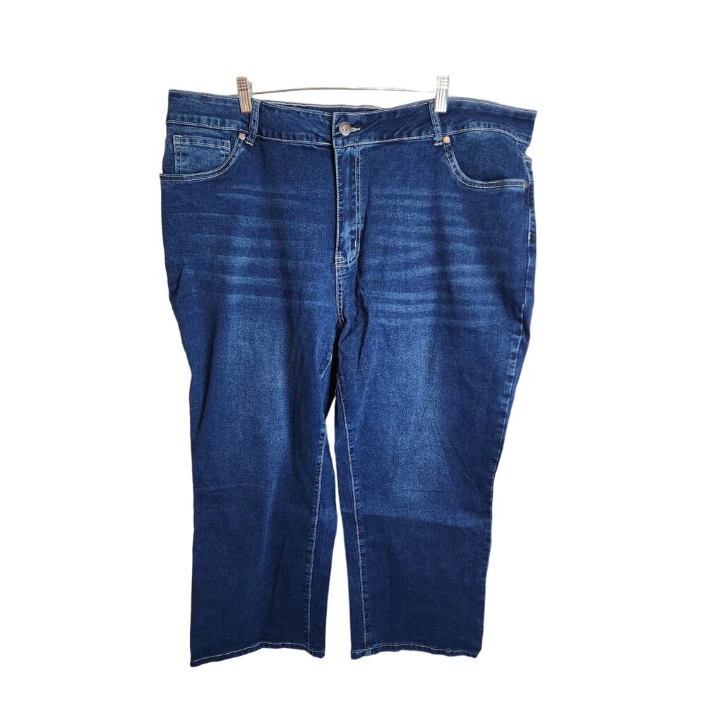 BloomChic Jeans with Whiskering, Cropped Length, NWT, Size 24